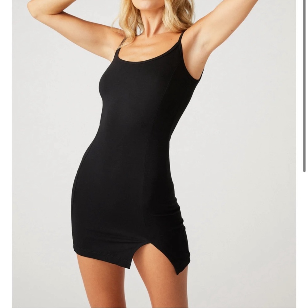 Clyque the Label Donya Mini Dress Black Size Medium